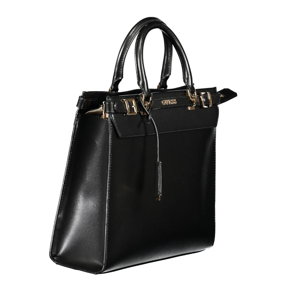 Guess Jeans Black Polyethylene Handbag GU-26918