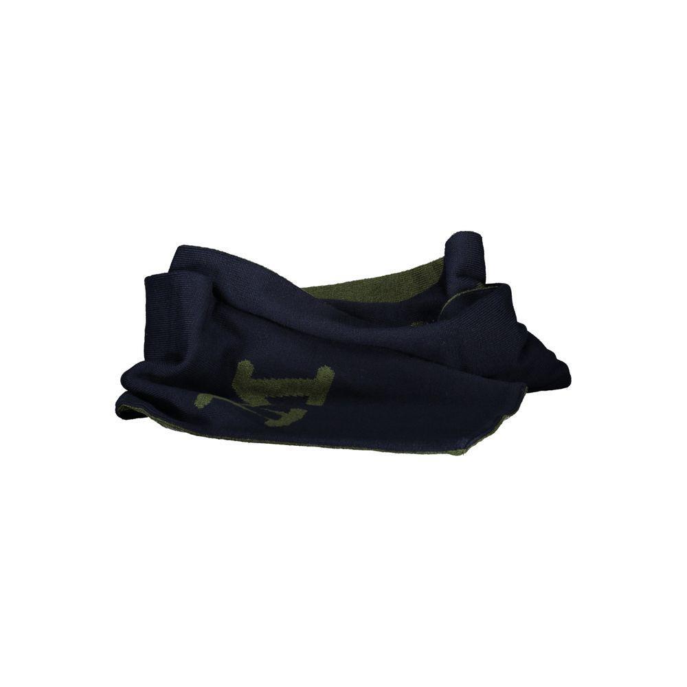La Martina Green Polyester Scarf LA-27042