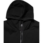 Dolce & Gabbana Black Sleeveless Hooded Logo Plaque Jacket JKT41509-48