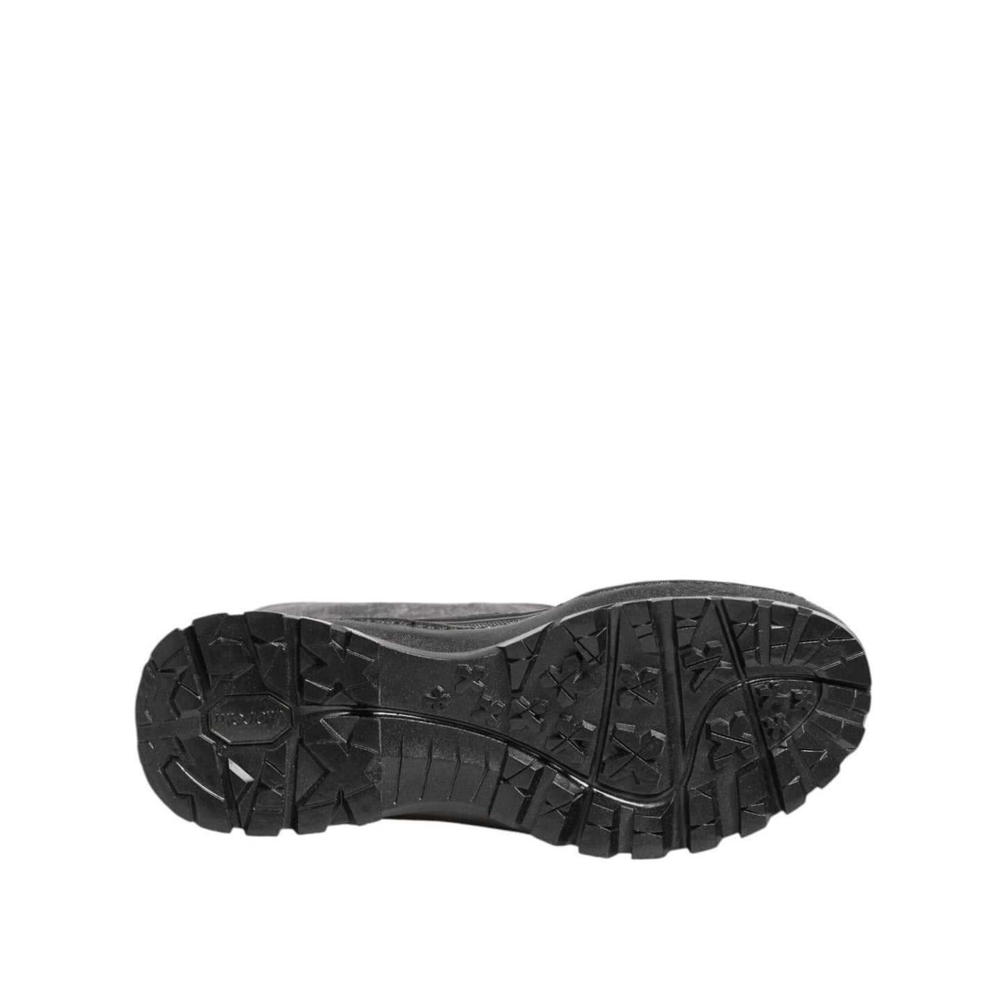 Dolce & Gabbana Metallic Gray Pull On Rain Boots Shoes MV7813-45
