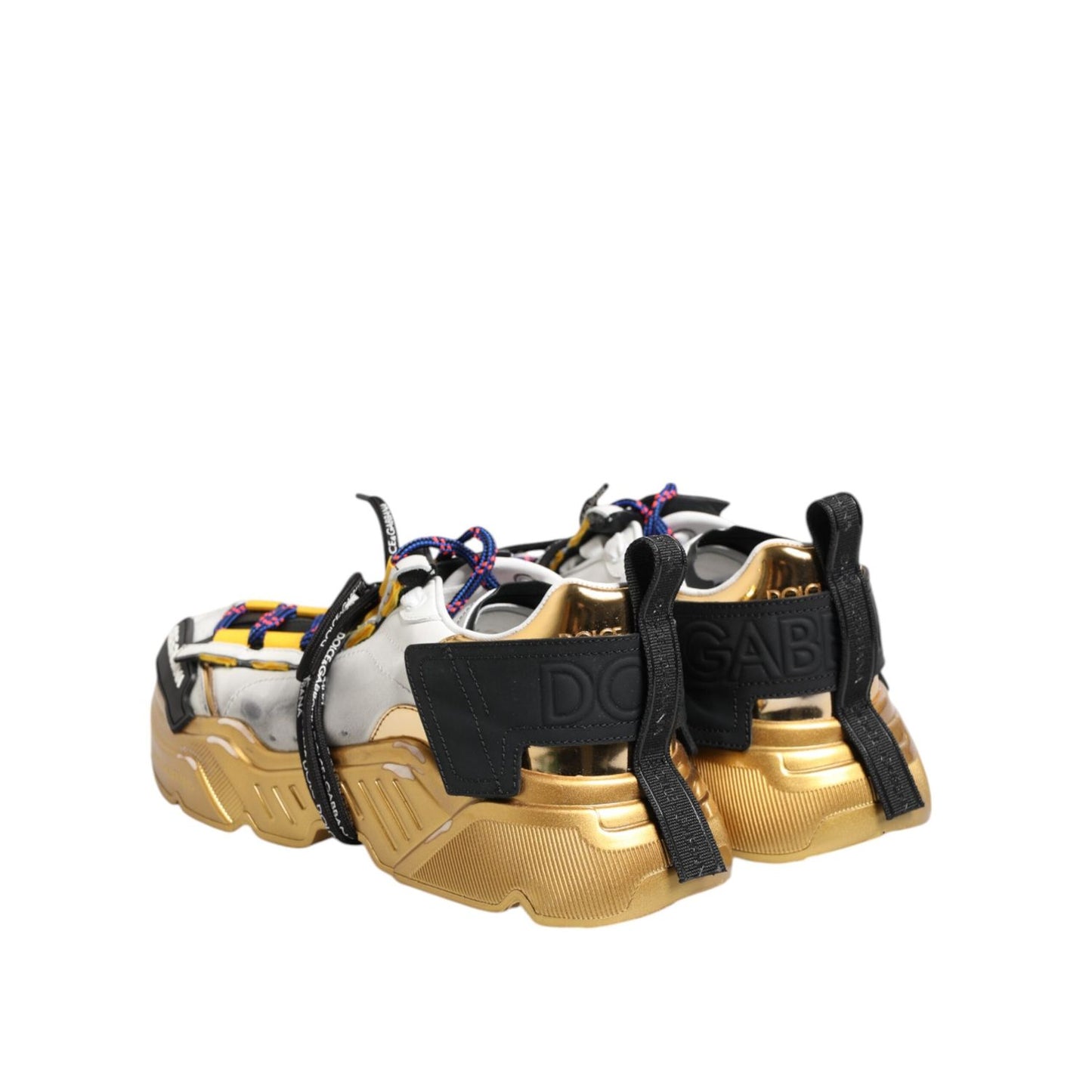Dolce & Gabbana Multicolor Daymaster Low Top Sneakers Shoes MV7375-40.5
