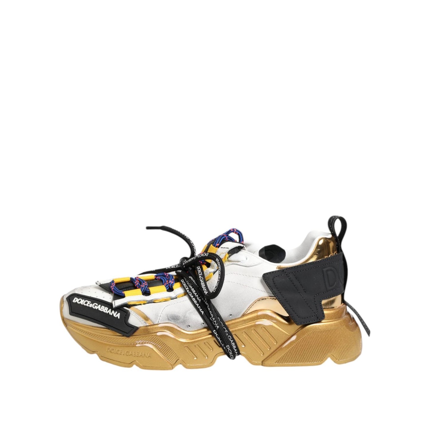 Dolce & Gabbana Multicolor Daymaster Low Top Sneakers Shoes MV7375-40.5