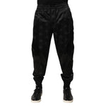 Dolce & Gabbana Black Logo DG Print Men Jogger Sweatpants Pants PAN76610-50