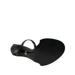 Dolce & Gabbana Black KEIRA Pearl Embellished Sandals Shoes LA11442-40.5