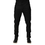 Dolce & Gabbana Marl Black Wool Blend Jogger Sweatpants Pants PAN76640-52