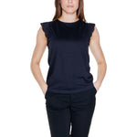 Vero Moda Black Recycled Cotton T-Shirt VE-14543500009-XL