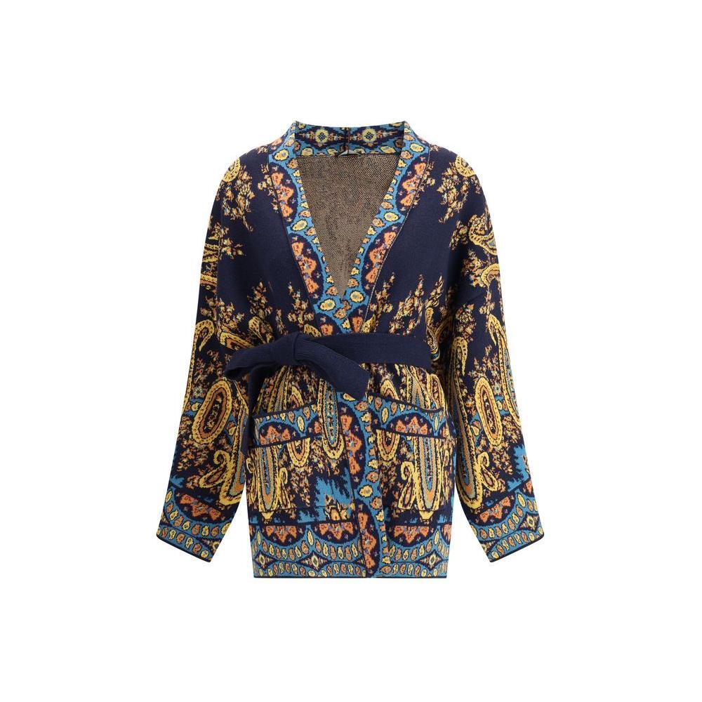 Etro Multicoloured Cardigan 1728,72470364320,Clothing,Etro,M,Multicolor,New with tags,S,Sweaters - Women - Clothing,Women,Women - Clothing ET-WRKP0003AQ204X0887-M