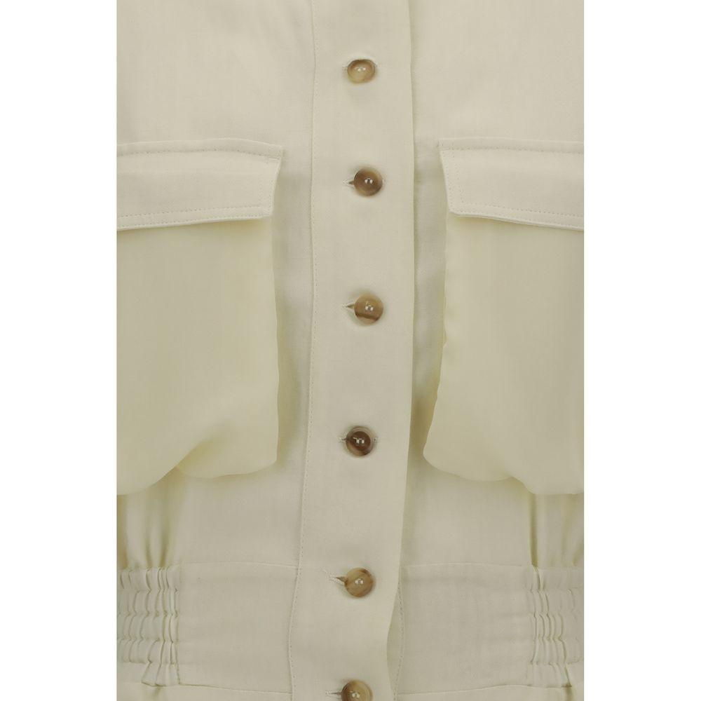 PINKO Linen chemisier Dress 1728,72470364320,Clothing,Dresses - Women - Clothing,IT38 | S,IT42 | L,New with tags,PINKO,Women,Women - Clothing,Yellow PI-105019A2I9D22-IT38 | S