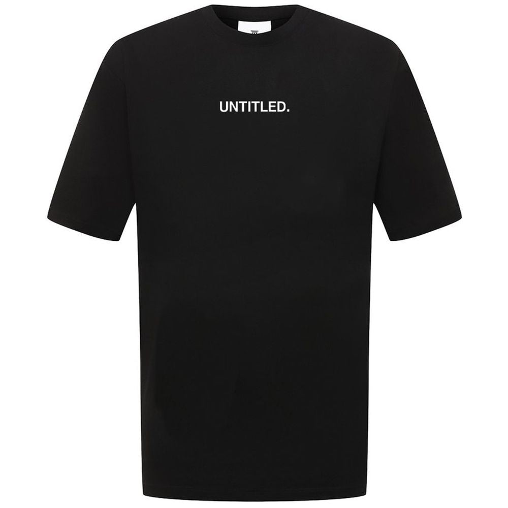 Diego Venturino Black Cotton T-Shirt DI-15848-S