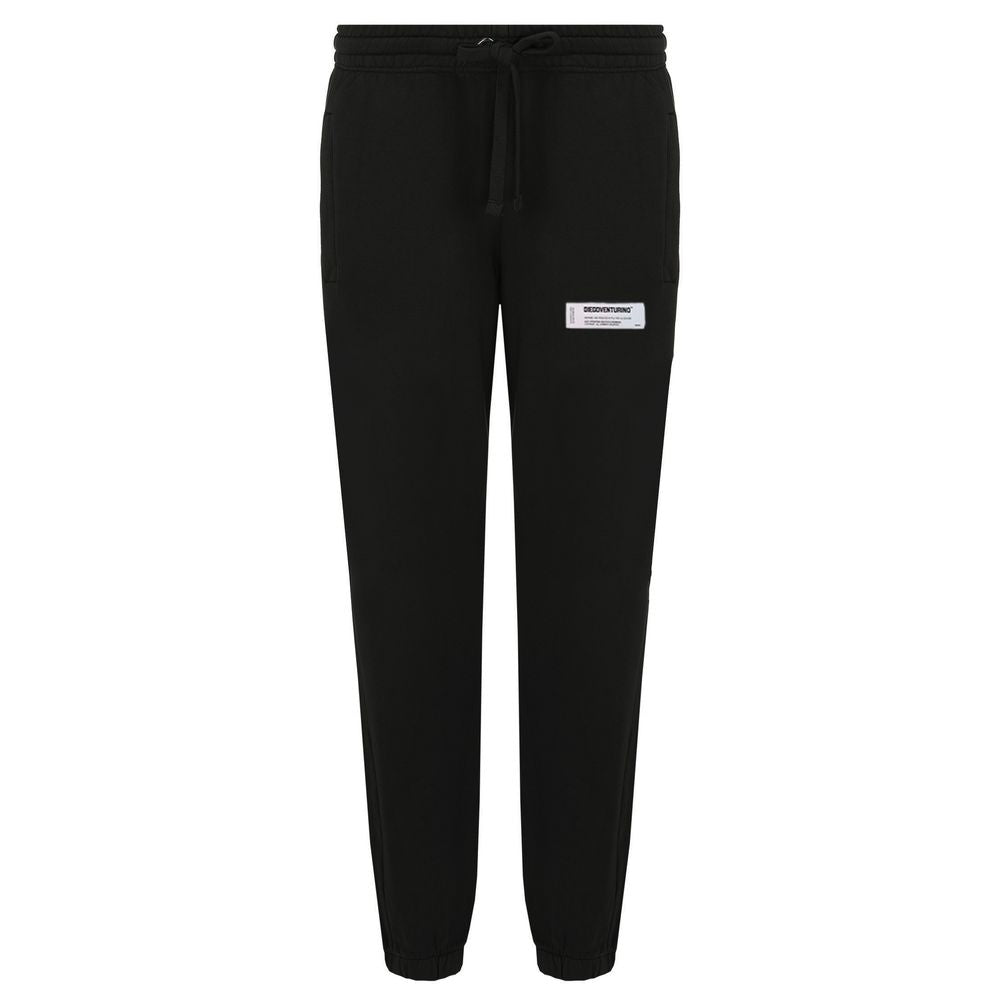 Diego Venturino Black Cotton Jeans & Pant DI-15865-S