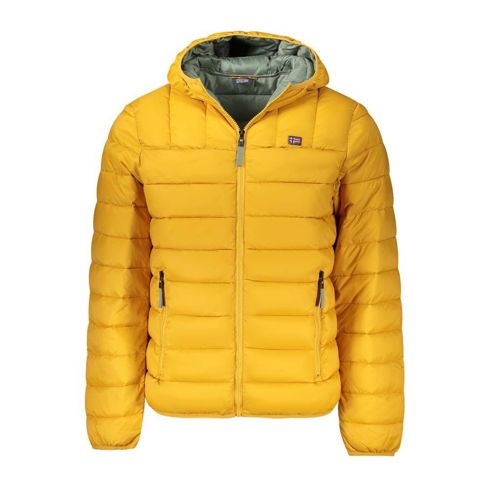 Norway 1963 Yellow Polyamide Men Jacket NO-39354-S