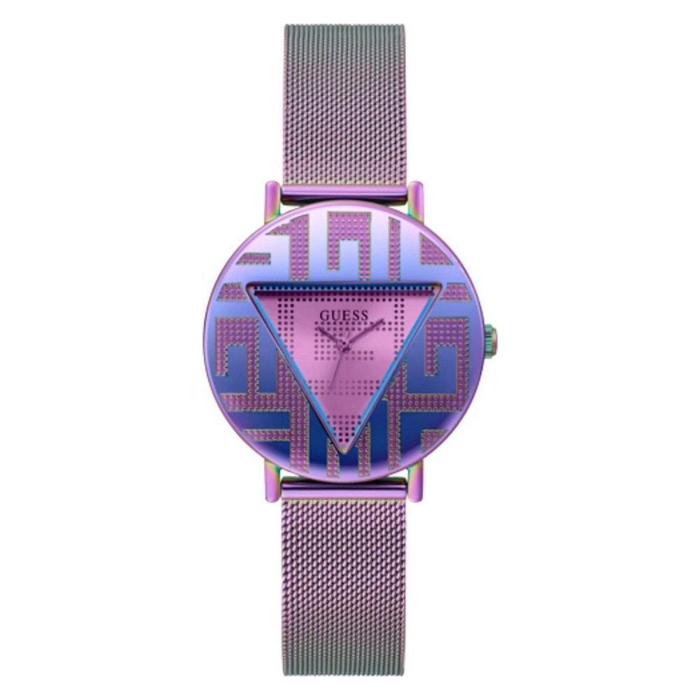 Guess Purple Stainless Steel Watch 1728,67434610848,Guess,New with tags,Purple,Watches,Watches for Women - Watches,Women GUGW0479L1AC