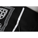 Dolce & Gabbana Black Bandana Hooded Men Sweatshirt Sweater TSH90750-50