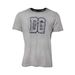 Dolce & Gabbana Gray DG Graphic Print Cotton Crewneck T-shirt TSH91049-50