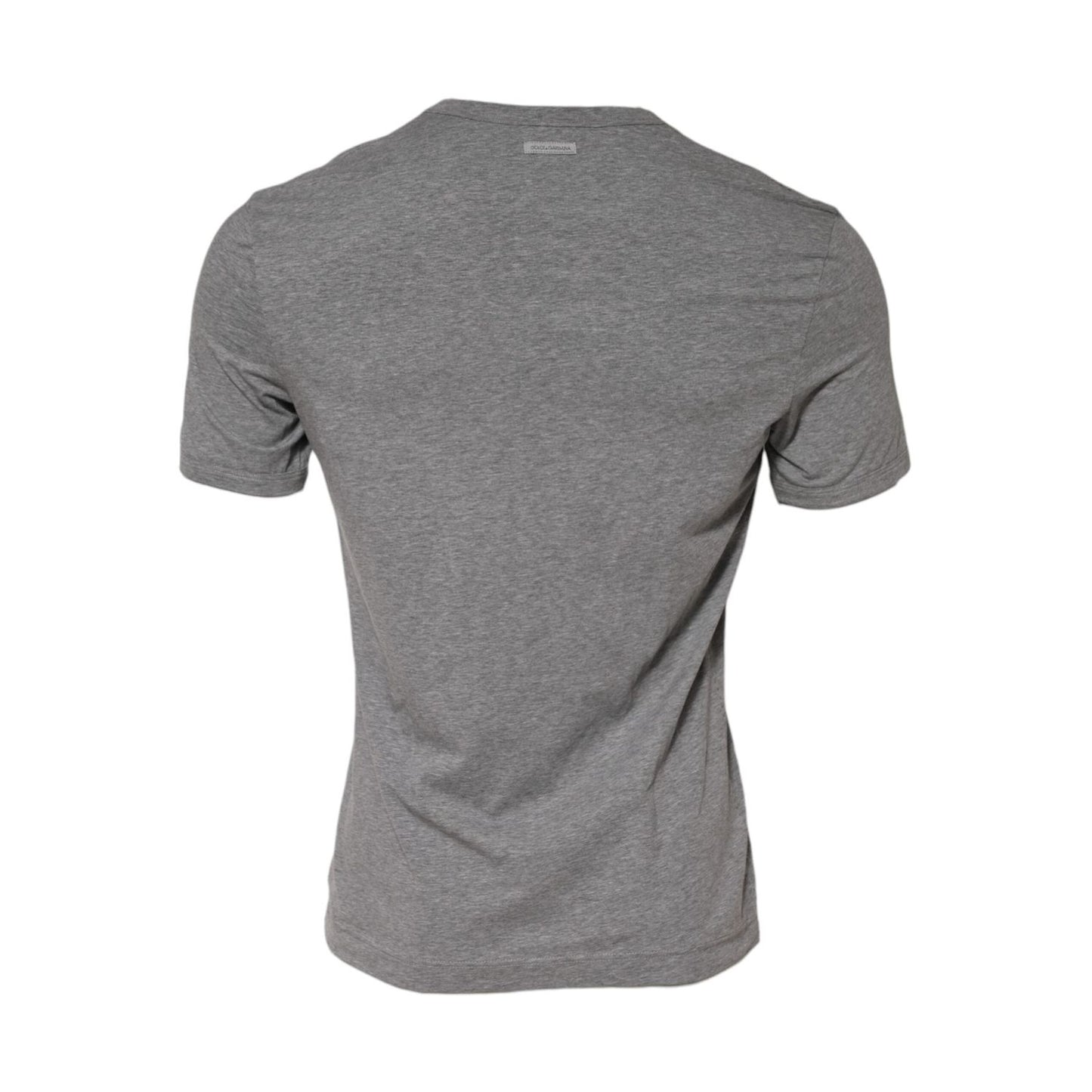 Dolce & Gabbana Gray Crew Neck Short Sleeves Underwear T-shirt TSH91053-4