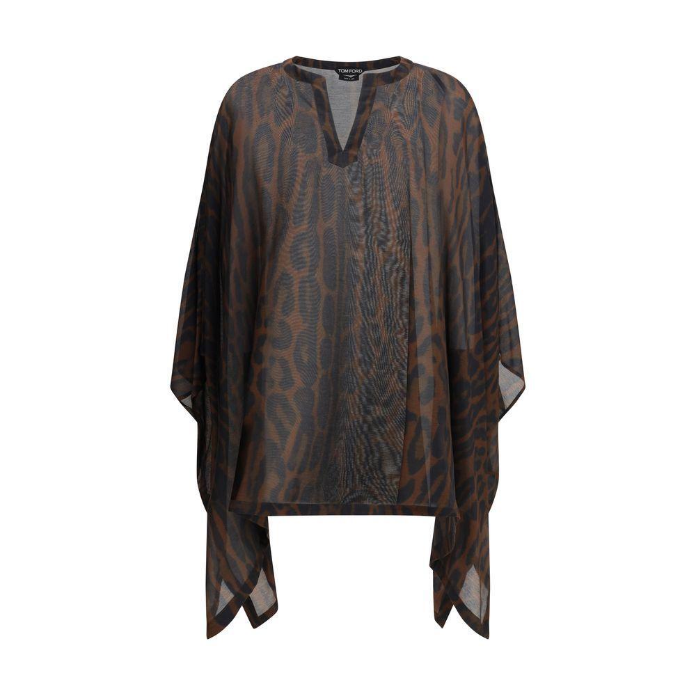 Tom Ford Kaftan Dress TO-KF0053FAP242XBLKB-S-M