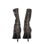 Stella McCartney Brown Leather Ankle Boots ST-8547450913033-EU38/US8