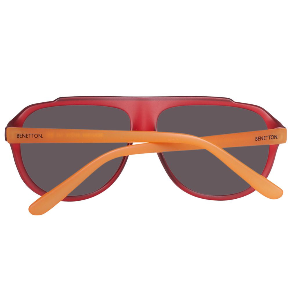 Benetton Red Injected Sunglasses BEBE921S04AC