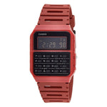 Casio Red Resin Watch CACA53WF4BAC