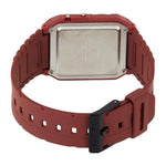 Casio Red Resin Watch CACA53WF4BAC