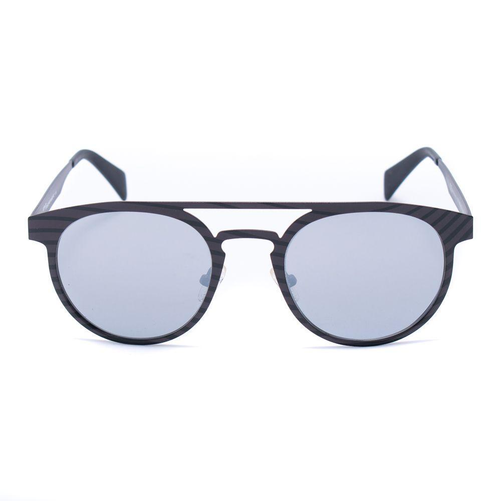 Italia Independent Gray Metal Sunglasses II0020TWOD057AC