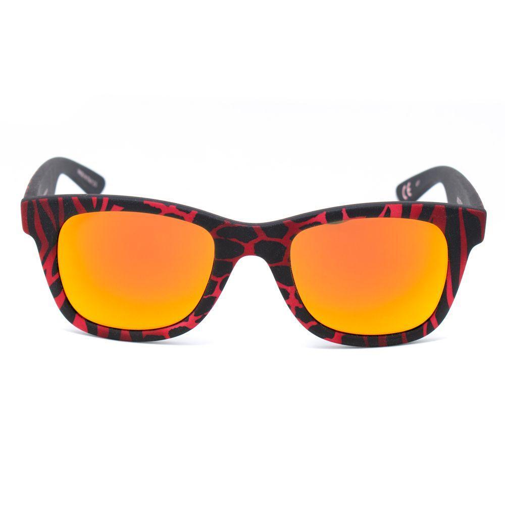 Italia Independent Red Acetate Sunglasses II0090ZEF053AC