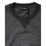 Dolce & Gabbana Gray DG Logo Embroidered Pullover Sweater TSH90731-36