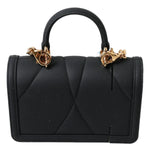 Dolce & Gabbana Case Black Silicone Devotion Heart Cover Hand Bag Airpod BAG2108