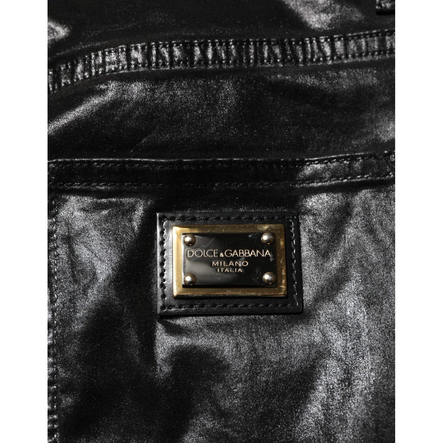 Dolce & Gabbana Black High Waist Skinny GRACE Denim Jeans PAN76692-44