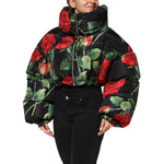 Dolce & Gabbana Multicolor Floral Puffer Coat Full Zip Jacket JKT41502-42