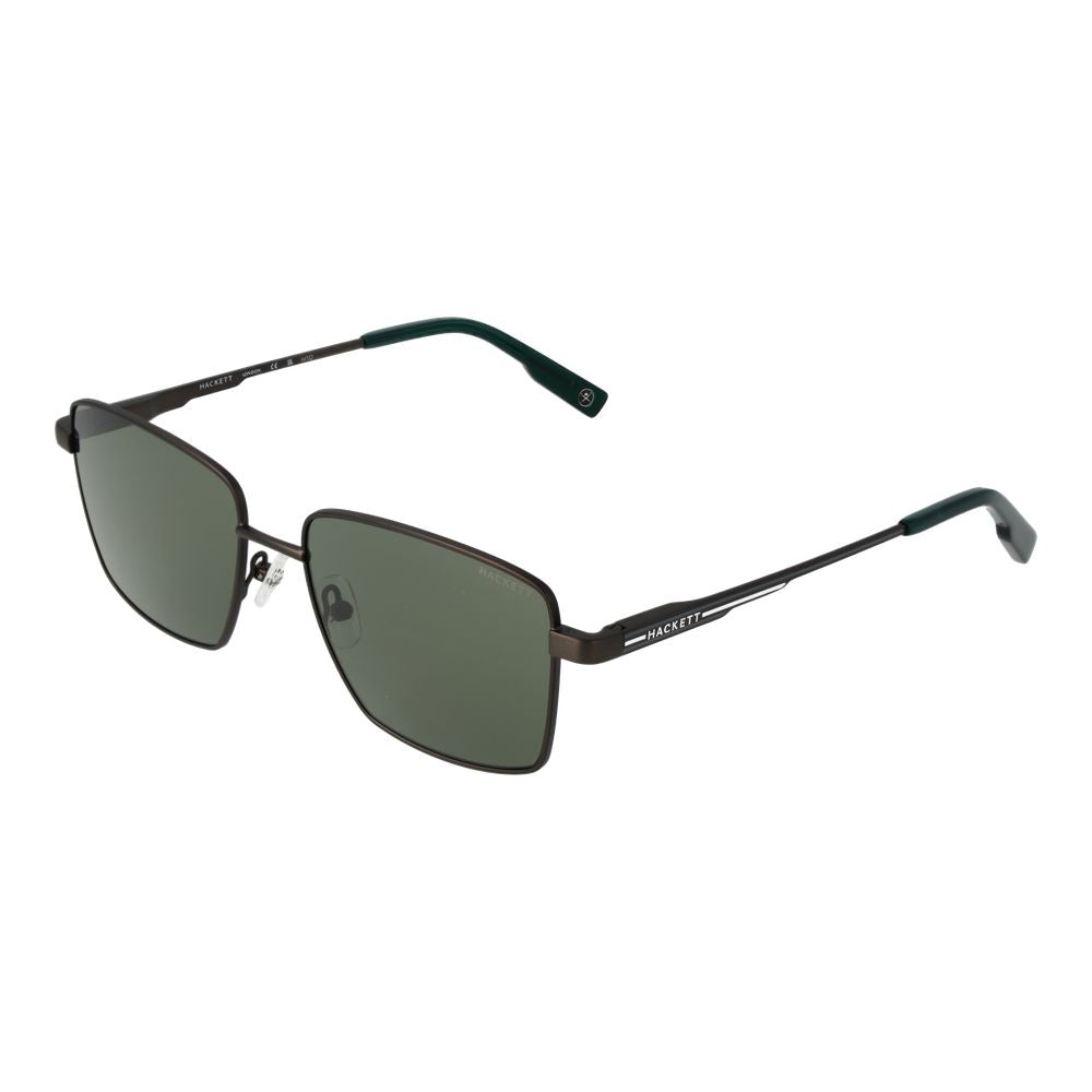 Hackett Gray Metal Sunglasses
