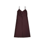 BLANCA VITA Acacia Satin Slip Midi Dress BL-8735245992148-42