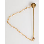 Dolce & Gabbana DG Crown Gold Chain Mens Accessories Brooch Lapel Pin SMY10723