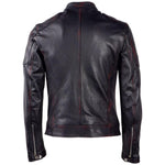 Dolce & Gabbana Black Goatskin Jacket DO-13049-IT44 | XS