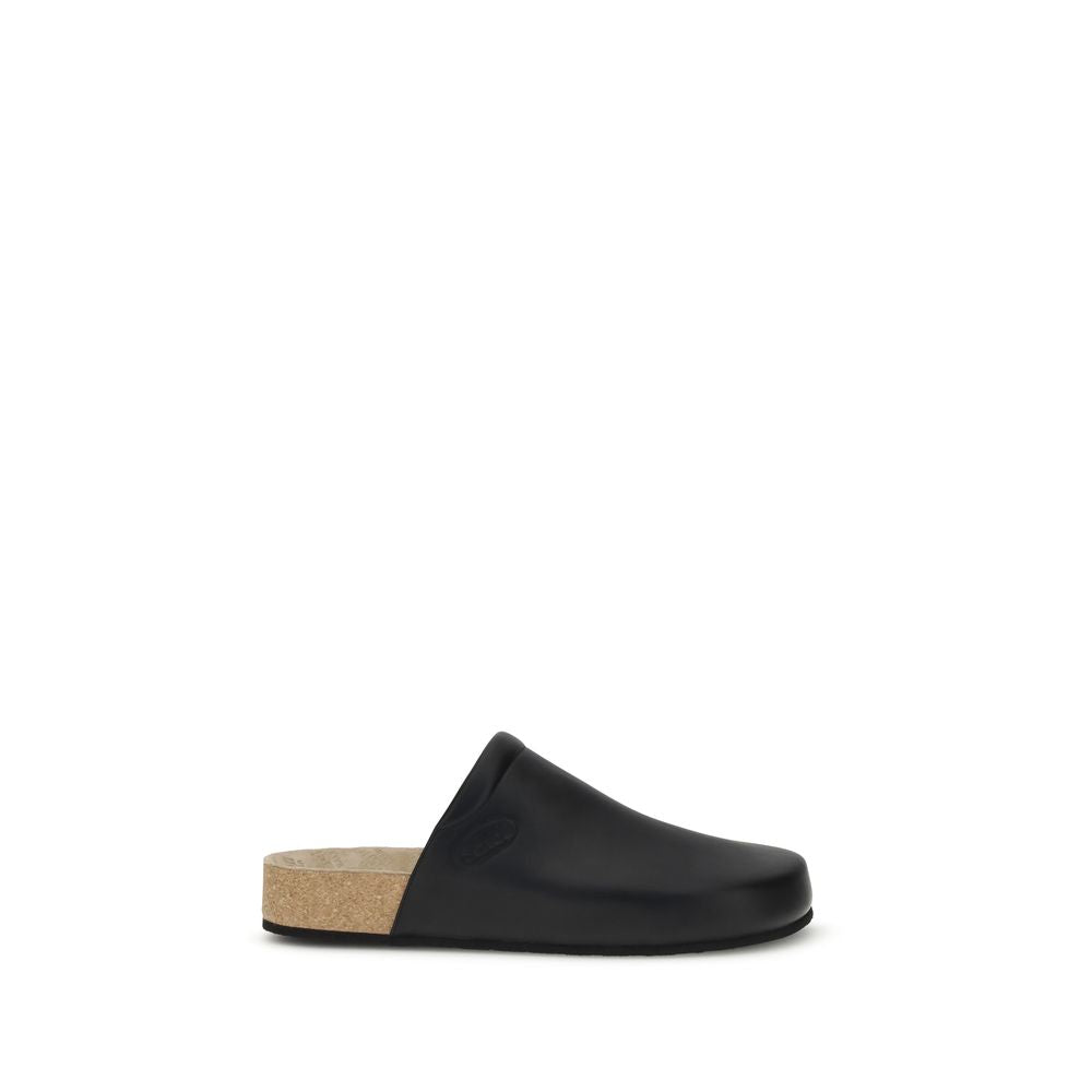 Balenciaga Leather Mules with cork insole BA-827677WB2U01000-EU40/US7