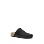 Balenciaga Leather Mules with cork insole BA-827677WB2U01000-EU40/US7