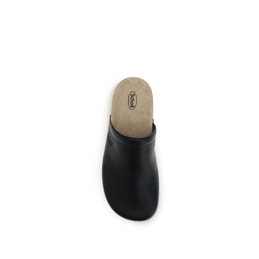 Balenciaga Leather Mules with cork insole BA-827677WB2U01000-EU40/US7