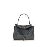 Balenciaga Rodeo Shoulder Bag in crocodile-print leather BA7897792AA5L1251BB