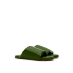 Bottega Veneta Green Leather Slipper BO-10139674-EU42/US9