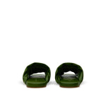 Bottega Veneta Green Leather Slipper BO-10139674-EU42/US9
