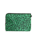 Dolce & Gabbana Multicolor Printed Nylon Logo Plaque Men Clutch Pouch Bag BAG4658