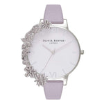 Olivia Burton Purple Artificial Leather Watch OBOB16CB05AC