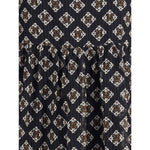 Kristina Ti Silk long Dress with rouches KR-KAL0095TI0301NR1-IT44 | L