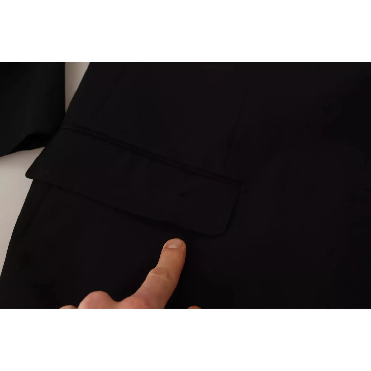 Domenico Tagliente Blue Polyester Single Breasted Formal 2 Piece Suit KOS1940-49