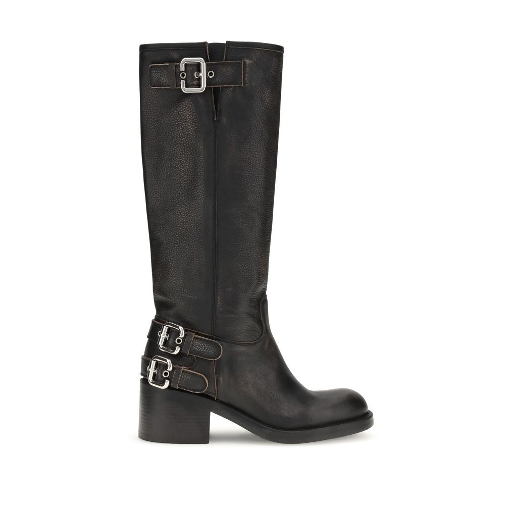 Chloé Dakota biker Boots CH-CHC25A12ESY001-EU37/US7