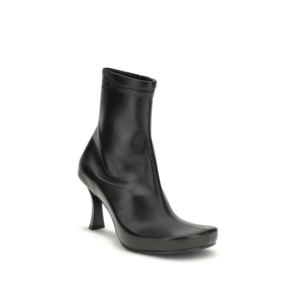 Balenciaga X Scholl Ankle Boots BA-828349WB2Q01000-EU36/US6