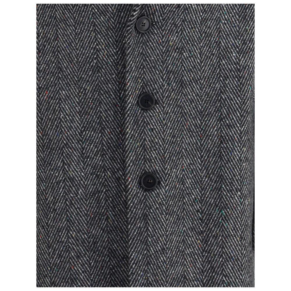Givenchy Herringbone Coat GI-BMC090165K004-IT46 | S