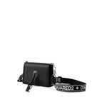 Dsquared² Black Leather Crossbody Bag DS210825-4
