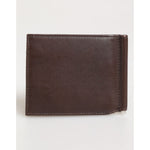 Dolce & Gabbana Brown Leather DG Logo Engrave Bifold Card Holder Wallet