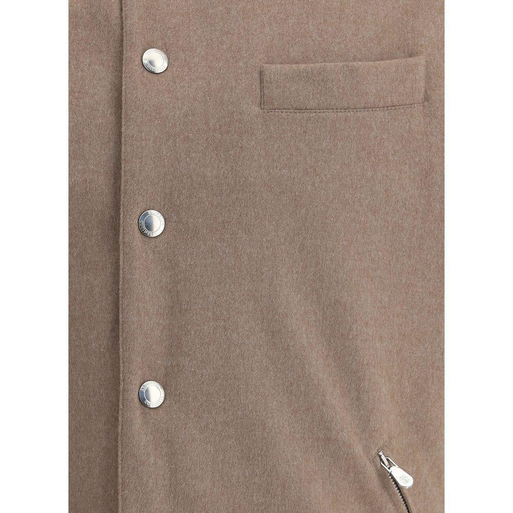 Brunello Cucinelli Wool Down Vest BR-MM4701775CSV18-M